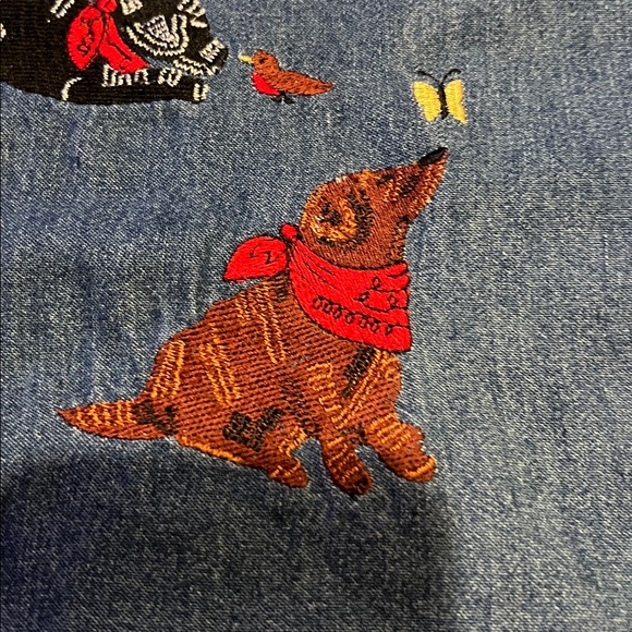 Vintage Orvis embroidered dog vest, hunting, fishing, outdoor size L - Picture 6 of 11